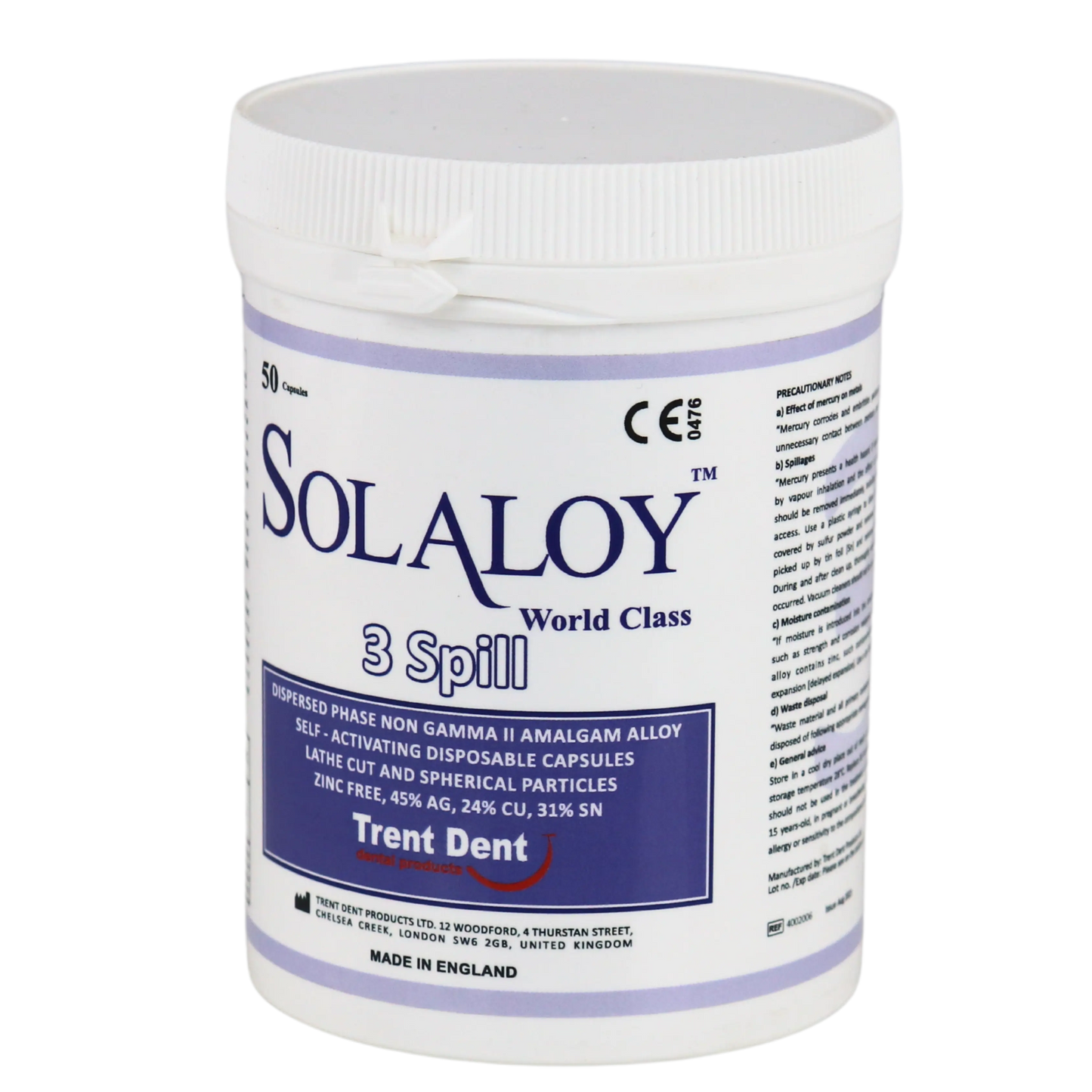 Amalgam Solaloy 3 Spill capsules