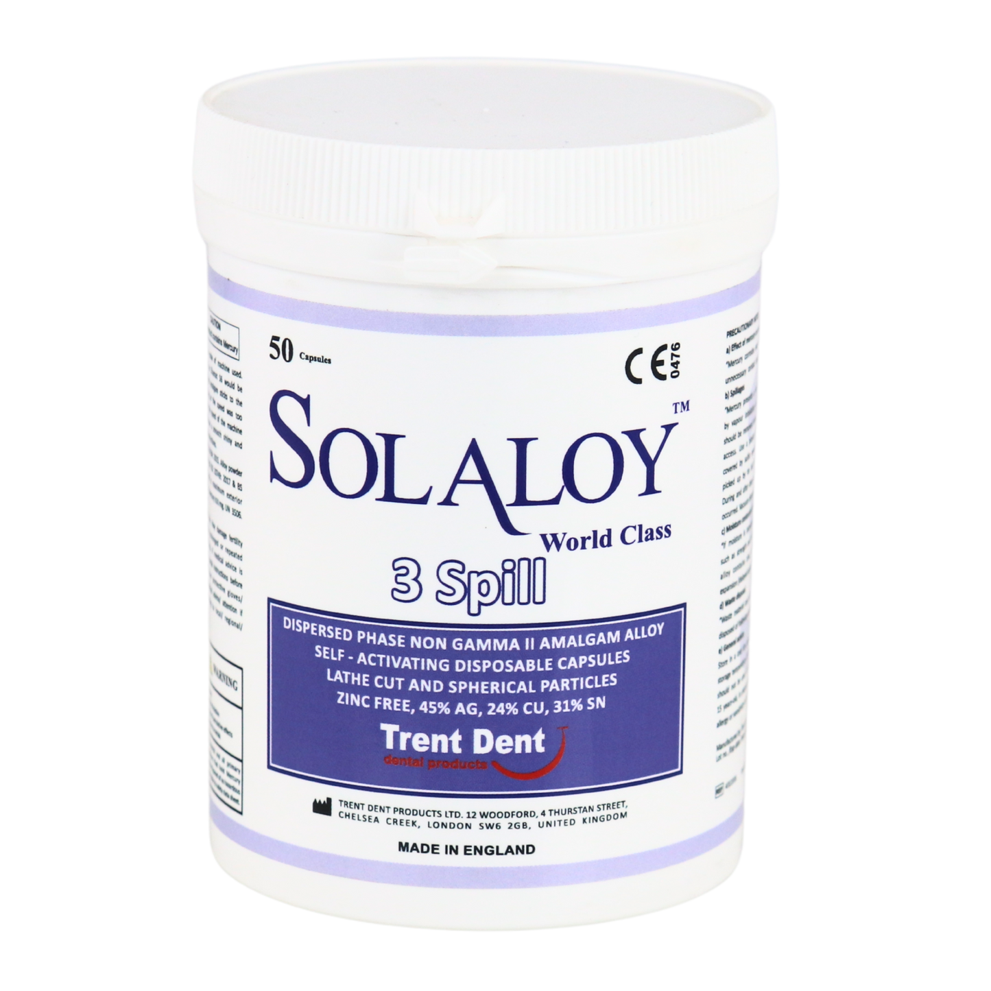 3 of Amalgam Solaloy 3 Spill capsules