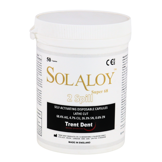 3 of Amalgam Solaloy 2 Spill High Silver capsules