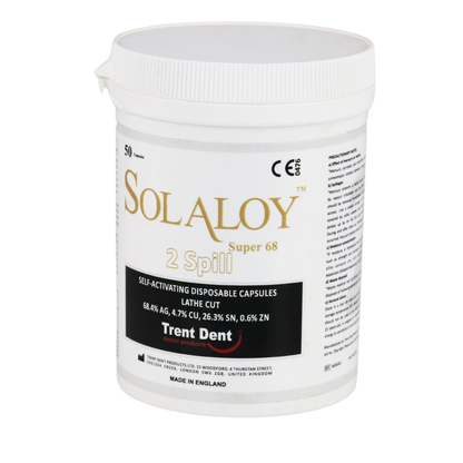 amalgam Solaloy 2 Spill High Silver capsules