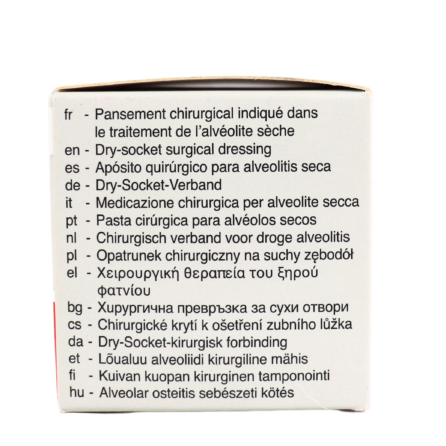 2 of Alveogyl Dry socket