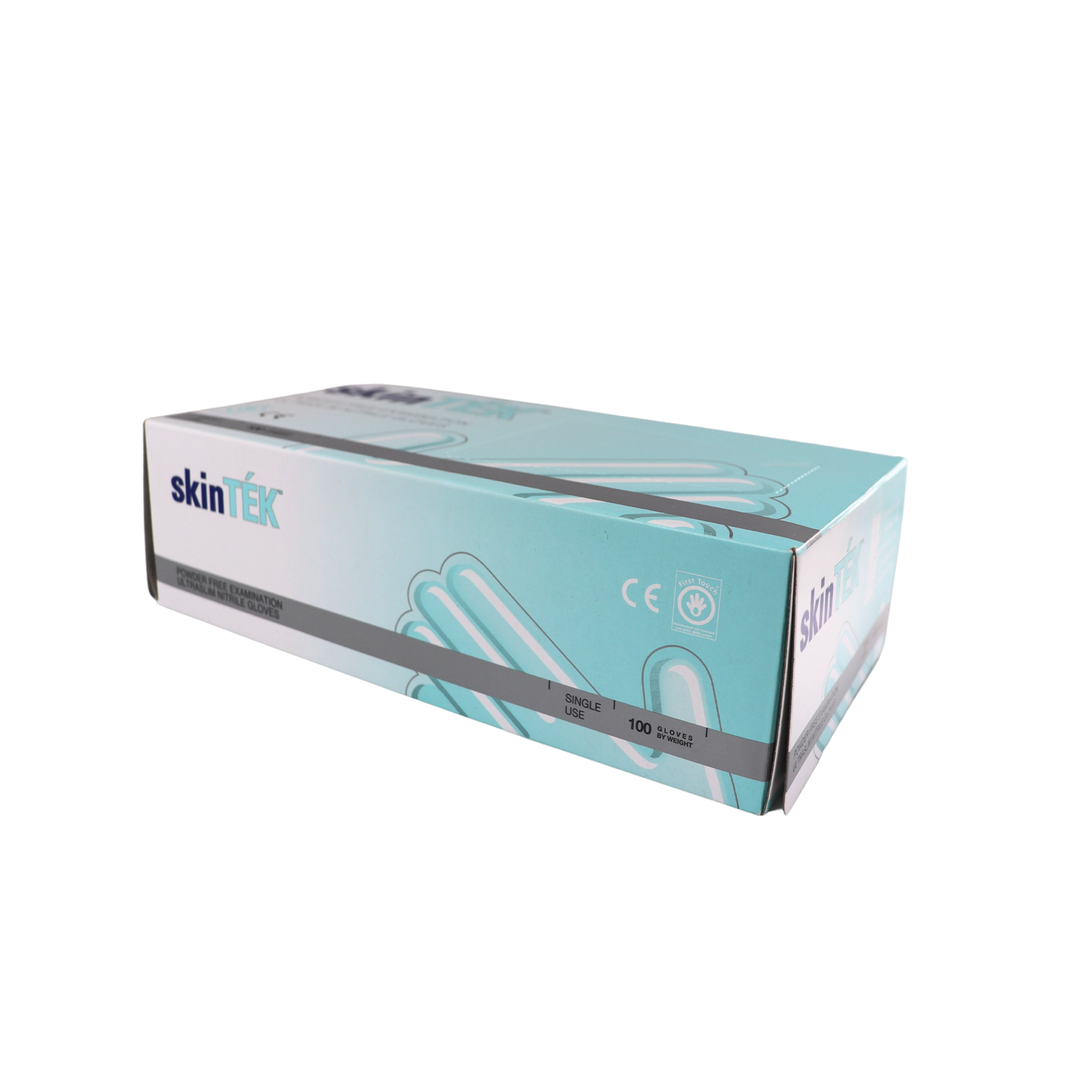 SKinTEK Nitrile Powder Free Ultra Lite Gloves Dark Blue