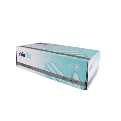 SKinTEK Nitrile Powder Free Ultra Lite Gloves Dark Blue