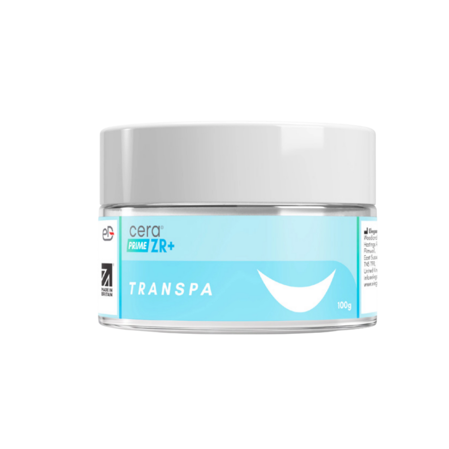 ceraPRIME® ZR+ Transpa (50g)